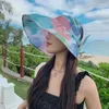 Beralar Kadınlar İçin Yaz Şapkaları Boş Top Güneş Şapkası Büyük Geniş Brim Güneş Koruyucu Vizör Kapağı Renkli Katlanabilir Plaj Kadın Bayanlar