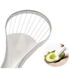 Avocat en acier inoxydable Cutter Peeler Couteau Slicer 2 en 1 Pitaya Kiwi Kitchen Gadget Fruit Vegetal Tools 240508