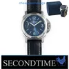 Orologi da polso di lusso panerei orologi sottomissibili cronografo meccanico cronografo panerei luminors marina logo blu mare 44mm in acciaio inossidabile blu pam0108 f03l