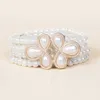 Ceinture perle de vente la plus haute pour femmes Crystal Sashes Wedding Bridal Belt Designer Sexy Brides Dmides Dromme Robe Girl Chain 258T