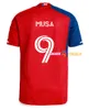 2024 Jerseys de futebol do FC Dallas Ferreira Kit Man 23/24 Camisas de futebol Casa Arriola Lletget Musa ilarra Pomykal Velasco Men's Football Uniform