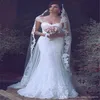 Elegante abiti da sposa sirena abito spaghetti treno di corte bohémien formali plus size abiti da sposa realizzati su misura 2422