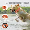Antilost Dog Collar Waterproof Airtag Protective Case Reflektivt husdjurhalsband för fransk bulldogg Pitbull Large Accesories 240508