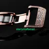 RM Luxury Watches mécanicales MINDE Mills Collection pour femmes RM07-01 New Snowflake Diamond 18K Rose Gold Set STGT