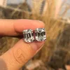 Emerald Cut 3ct Diamond Gemstone Searg Serging 100% Реал 925 стерлинговых серебряных ювелирных изделий.