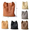 Bolsas de ombro Bola Women Bolsa Soft genuína genuína Real Leather Balde Bag Fashion Lady Shopping Casual Shoptor para meninas da escola