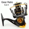 Fishing Rod and Reel Combo 1.8m-3.6m Carbon Fiber Max Pull 3.5kg Lure Rod and 5.2 1 Gear Ratio Spinning Reel for Bass Pesca 240508