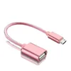 Adattatore Micro USB OTG Micro maschio a USB 2.0 Adattatore per cavo femminile per Samsung Huawei Xiaomi Android Flash Drive Flash