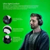 Headsets Razer Kraken X Essentiële gaming headset 7.1 Surround sound -hoofdtelefoon met buigbare cardioïde microfoon 40 mm -hoofdtelefoon van stuurprogramma's J240508