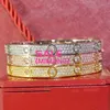 Designer Full Stones Brange Bracelets Jóias para Mulheres Mulheres Luxo Cristal Crystal Love Speed Bracelet NYZ0