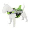 Échelles Shark Swim Dog Clothes Pet Life Lify Gest Harness Swimming Summer Swimswear 240508