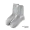 Calcetines de mujer Pure Cashmere Sock Winter Blow Tube Lounge Home Home Tarmed Sleep Soft Luxury Christmas Eu Tamaño 35-41