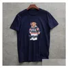 Heren T-shirts S Bear T-shirt Groothandel Hoge kwaliteit 100% katoenen T-shirt T-shirts Shirts USA USA Drop levering Kleding Kleding T-stukken OTXY3