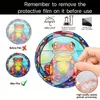 Funny Frog Plastic Suncatcher Stained Plastic Window HangingOutdoor Housewarming Home Garden Circular Acrylic Pendant Decor 240423