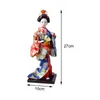 Ethniques japonais Geisha Dolls Folk for Home Tabletop Decoration Statuette Japanese Doll Ornements Decor Girl 240507