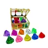 Toys da bagno 10 pezzi Discinge gem piscina giocattolo gemme accessori per nuotare per ragazzo D240507