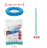 Groothandel Eva Mosquito Repellent Bracelet tweekleurige anti-staring Bracelet Plant Essentiële olie Anti-staring Bracelet Elastische spiraal Spiraal Hand Polsband 2024