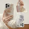 Advanced Shell Pattern Butterfly Phone Case Suitable for 15 Semi Transparent 14ProMax Phone Case 13P 12