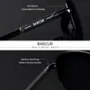 BARCUR Polarized Mens Sunglasses Pilot Sun Glasses for Men accessories Driving Fishing Hiking Eyewear Gafas De Sol 240423