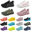 Sessanta sette uomini donne che corrono scarpe da allenamento di moda triplo bianco nero rosso giallo viola verde blu verde acqua verde acqua posa fucsia sneaker sport traspiranti