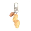 Keeychains 1: 1 Emulazione Emulazione Earchnut Pvc Resina Snack Nut Snack PO Modello PROP FACCHI