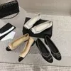 Vrouwen slingbacks sandaalontwerpers ballet flats schoenen ballerina's sandalen espadrilles dikke hoge hakken slipper pumps loafers dames feest trouwjurk schoenen