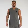 Équipement Nouvel entraînement pour hommes Fashion Casual Top Top Running Gym Vêtements Bodybuilding Fitness Singlets Training Sans manches