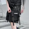 Shorts maschile HKSH Summer Techwear Dark Tactical Punk Sliose Drive Kind Lunghezza Trend Casual High Street Capris HK0667