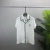 Heren designer shirt zomer zomerkorte mouw casual button up shirt bedrukt bowling shirt strand stijl ademende t-shirt kleding #168