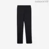 Toppnivå Buurberlyes Designer Pants for Women Men Mens Wool Blended Pants With Original Logo