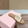 straw weave Slipper Summer sunny sandal Slide luxury shoe Mule loafer Men Women 10a High quality flat Casual shoes Lovely Designer lady Sliders sandale girl gift