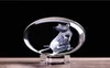 3D laser gegraveerde Zodiac Rat Crystal Ball Art Animal Collectible Figurines Feng Shui Home Decor Glass Marbles Bol Ornamenten Y203139260