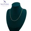 Colliers pendants xuping bijoux style mode Couronne en forme de couleur Gold Collier pour femmes Cadeaux de Noël d'anniversaire d'écolière