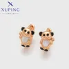 Boucles d'oreilles cerceaux xuping bijoux arrivant de mode d'animal de mode élégante couleur oreille de couleur pour les femmes Girl Commémoration Day Gift x000783679