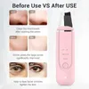 Home Beauty Instrument InFace ultrasonic skin scrubber for cleaning blackheads cavitation removal facial massager beauty and care equipment Q240507