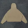 Übergroße Vintage -Hoodie -Männer Frauen höchste Qualität gewaschener Kapuze -Reißverschlussmäntel mit Kapuze mit Kapuze