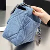 Metal Mini Bule Crossbody High Sacs Chain Cowboy Designer Designer Classic Multi-Color Quality Quality Ladies Diamond Rebap Quilting Hands Sacs BA EPNW