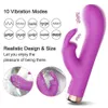 Andere Gesundheits Schönheitsgegenstände mächtiger Kaninchenvibrator für Frauen Nippel Clitoris Stimulator G Spot Massagebaste Dildo SHOP Erwachsener Waren für Frauen Y240503