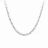 S925 sterling silver starry sparkling necklace for womens jewelry high-end collarbone chain cauliflower neck chain