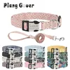 Dog Collar Custom Puppy Cat Tag Tag Tag Leash Placa de identificação personalizada Pet para cães grandes médios 240508