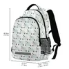 Mochilas novas mochilas de mochila Alpaca Prinha bolsas escolares refletidas para garotas Mochilas para crianças para adolescentes Backpack de backpack de viagens Mulheres