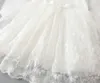 Abiti da battesimo Primo compleanno Girl Dress Dress Birthborn Autumn White Lace Princess Baby Baptist with Hat Christmas Ball Q240507