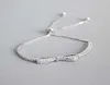 Ruifan Fashion Box Chain Bowknot 100 925 Sterling Silver Armband Ladies Cubic Zircon Armband Female Womens Jewelry YBR057 Y2004109958