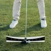 Golf Putting Track Tragbares Putten -Tutor -Training Aid Golf Putter Trajektorie Balancer Golf Putter Trainer Kalibrierungsstrecke 240508