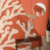 Gordijn koraal oranje tule gordijnen voor woonkamer slaapkamer keukendecoratie chiffon raambehandelingen voile sheer