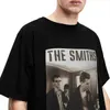 Herr t-shirts retro Smith Music Band Mens T-shirt runda hals bomull t-shirt kort ärm t-shirt sommarklädsel2405