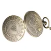 Pocket Watches Bronze Recuerde la historia Veterano de los Estados Unidos Menores Mujeres Analógico de cuarzo con collar de collar Fl Hunter Drop del Otqkr