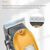 Trimmer des cheveux Kemei 802 Coiffe de cheveux professionnel Clipper Trimable à cheveux ajusté pour hommes Barber Shop Electric Beard Haircut Machine RECHARAGE T240507