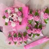 Fleurs décoratives 1pc Décoration de voiture de fleur de mariage