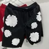 Designer heren shorts heren dames casual korte broek heren kapok schuim printen strand shorts man sport shorts size s-xl